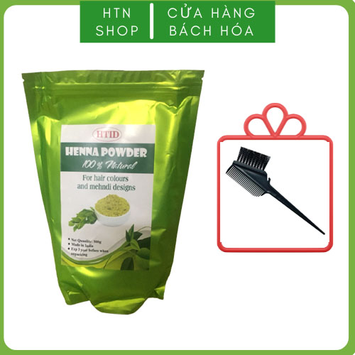 🌳🌳 Bột henna nhuộm tóc tặng ngay chổi nhuộm xịn trị giá 10k - Henna powder 500g🌳🌳