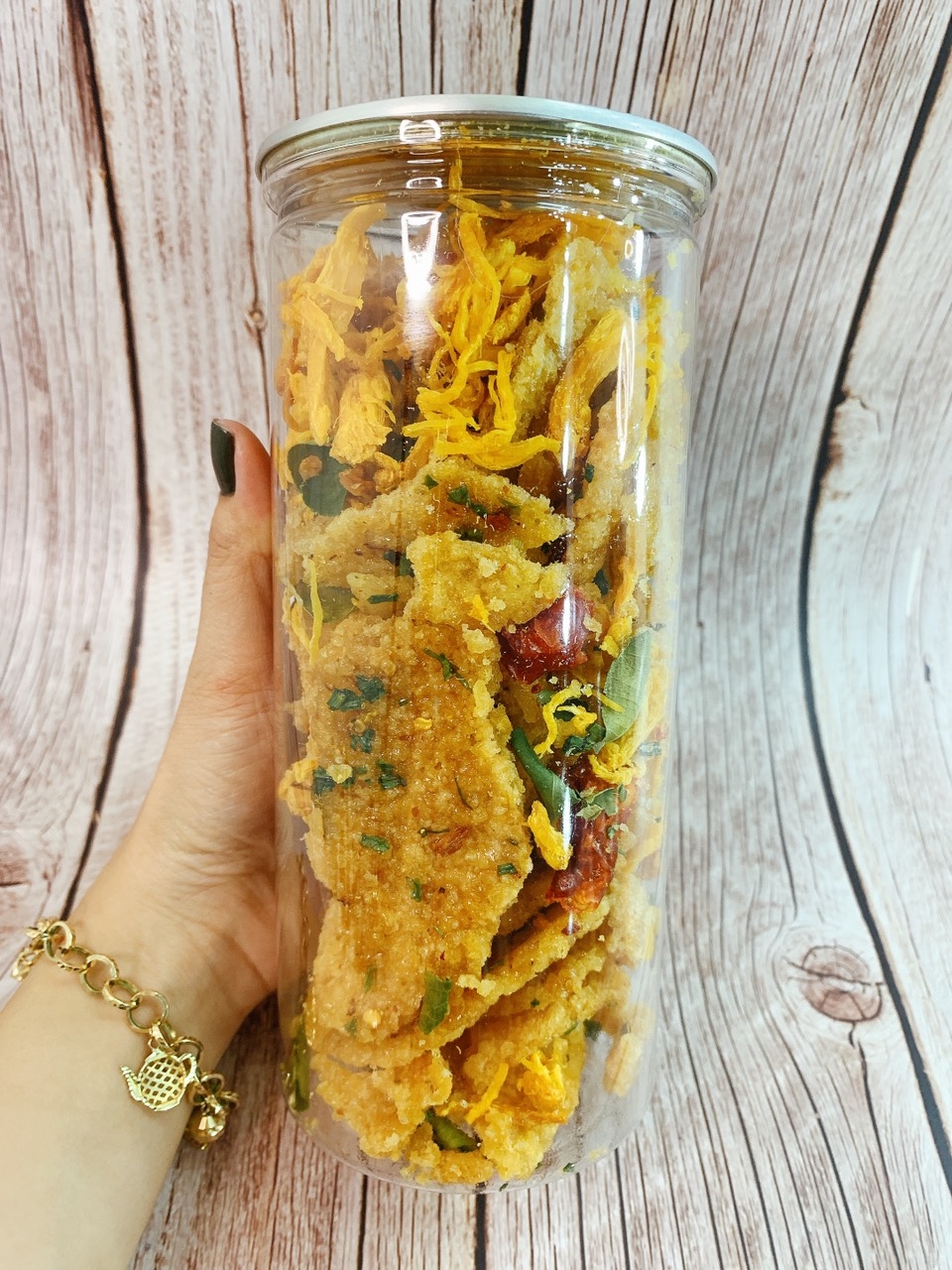 Cơm cháy lắc khô gà 300g