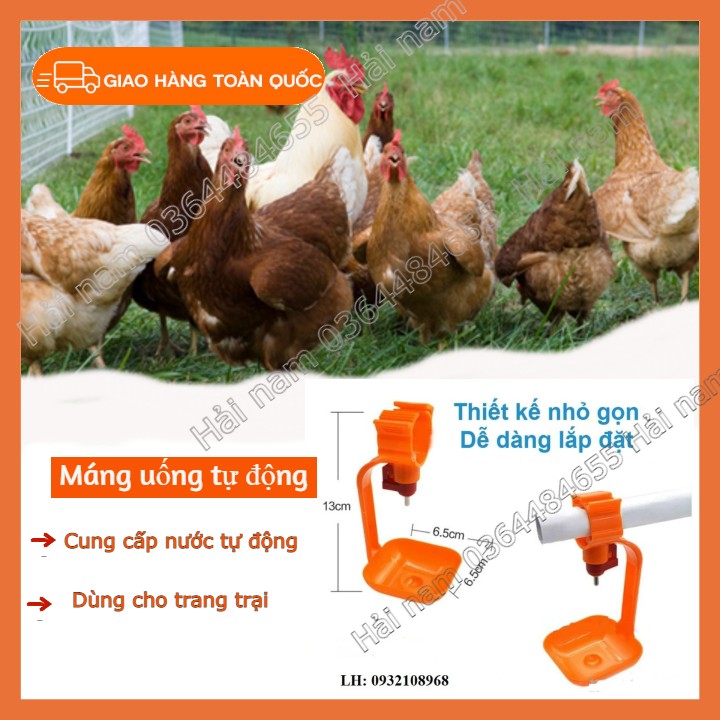 COMBO 10 MÁNG UỐNG NƯỚC NHỎ GIỌT CHO GÀ -806
