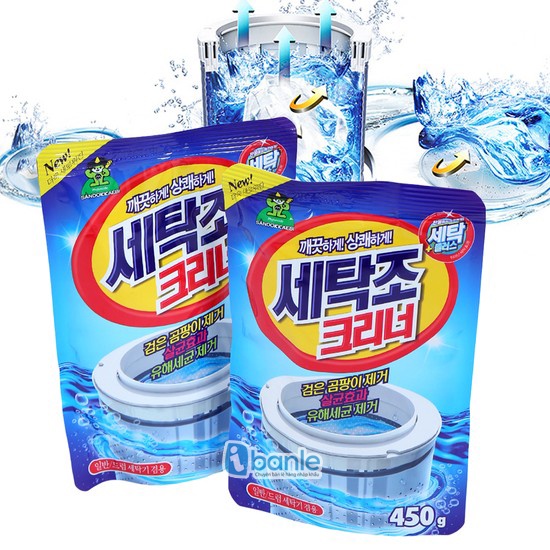 Bột tẩy lồng máy giặt vệ sinh máy giặt Sandokkaebi Hàn Quốc