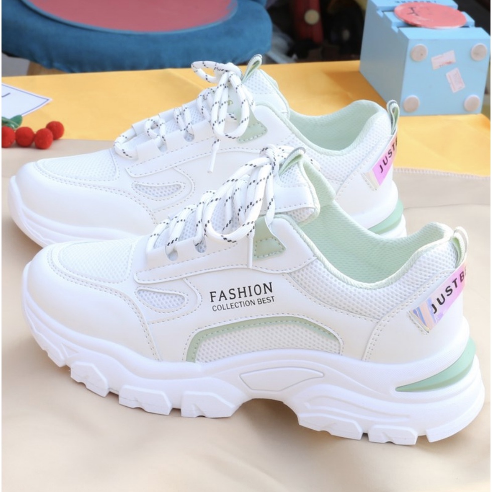 Giày nữ sneaker thể thao gt66 goldsneaker