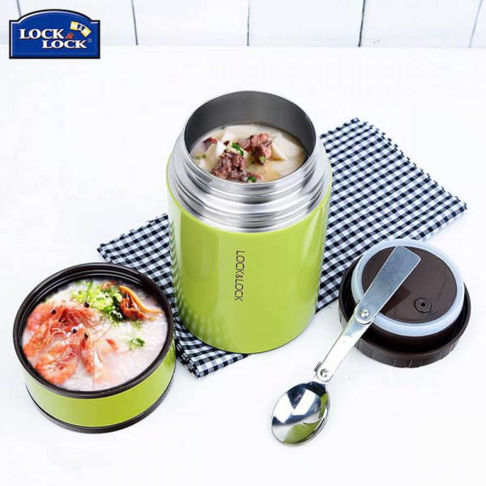 Bình ủ cháo column food jar lock&lock lhc8022 750ml