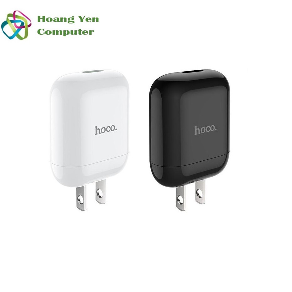 Cốc sạc 3.4a hoco hk2 chính hãng - bảo hành 1 năm - hoàng yến computer