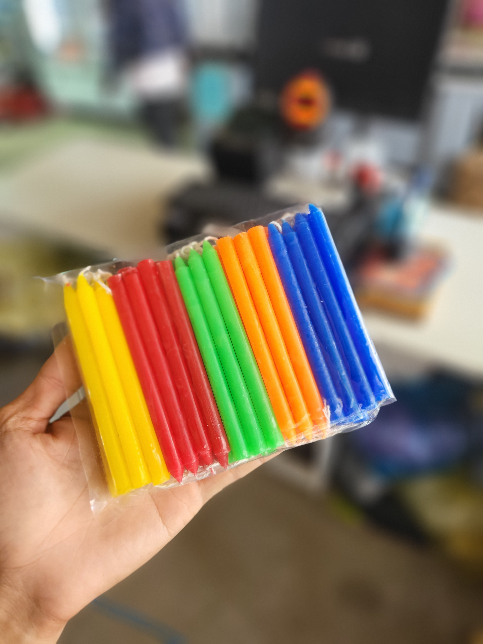 Bịch 50 cây nến, đèn cầy trung thu, nến lồng đèn trung thu giá rẻ