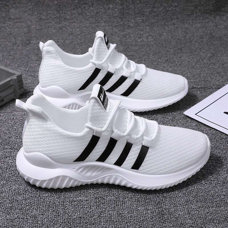 Giày sneaker nam viền 4 sọc đế APB thời trang