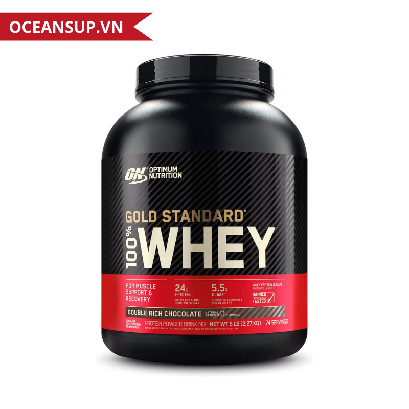 Whey Potein ON Whey Gold Standard hộp 5lbs