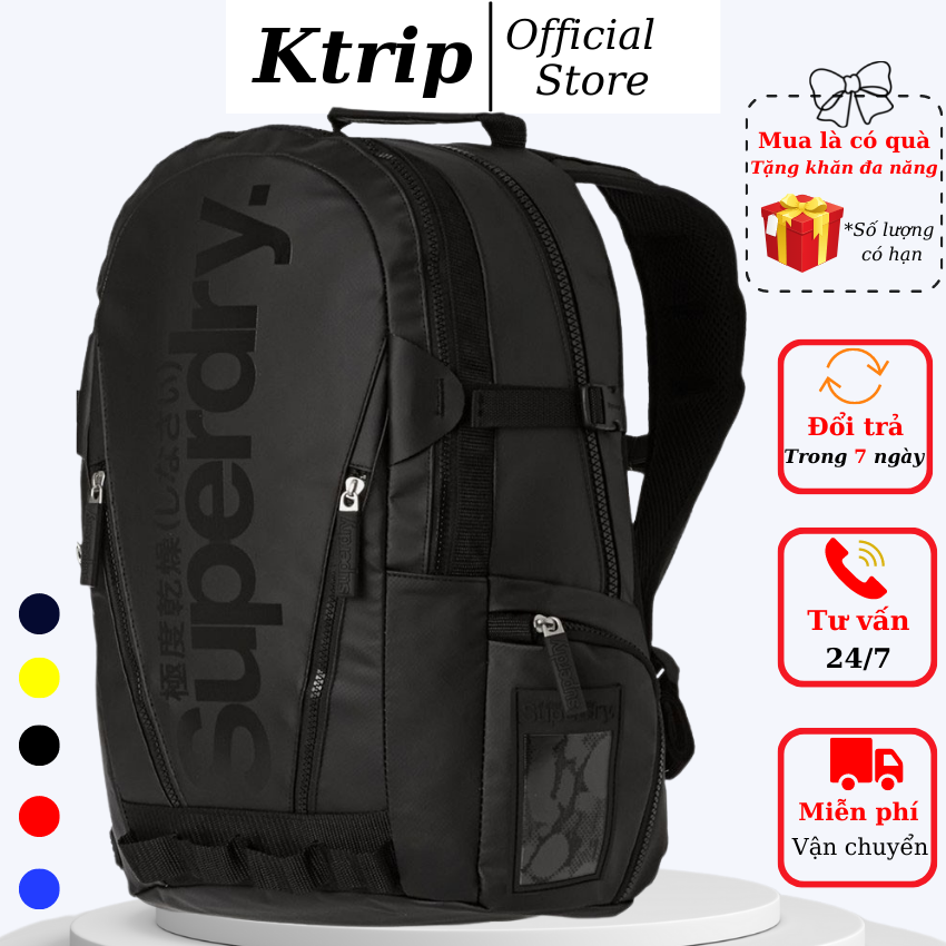 [XẢ KHO VNXK] Balo nam chống thấm nước du lịch Superdry Mega Ripstop Tarp Backpack, cam kết hàng đúng mô tả, chất lượng đảm bảo an toàn đến sức khỏe người sử dụng