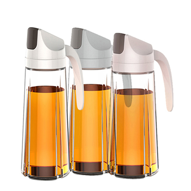 Bình rót dầu, Bình đựng dầu ăn, nước mắm tự động mở nắp khi rót 630ml