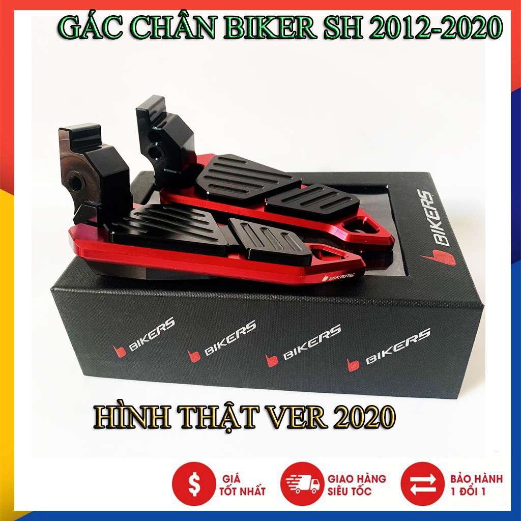 ✅ gác chân biker sh 2012-2020 chính hãng ✅