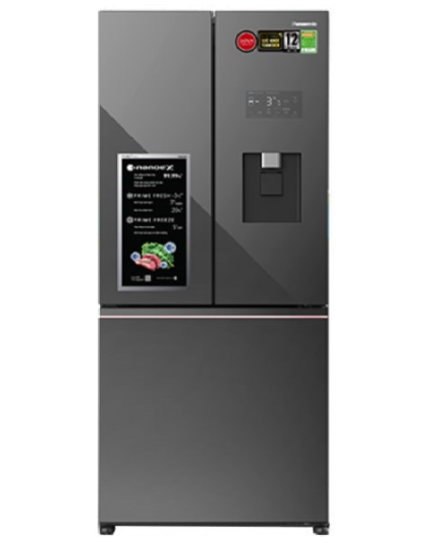 Tủ lạnh panasonic inverter 495 lít nr-cw530xmmv mẫu 2022 làm đá tự động, lấy nước bên ngoài, bảng điều khiển bên ngoài - giao hàng miễn phí hcm - mới 100%