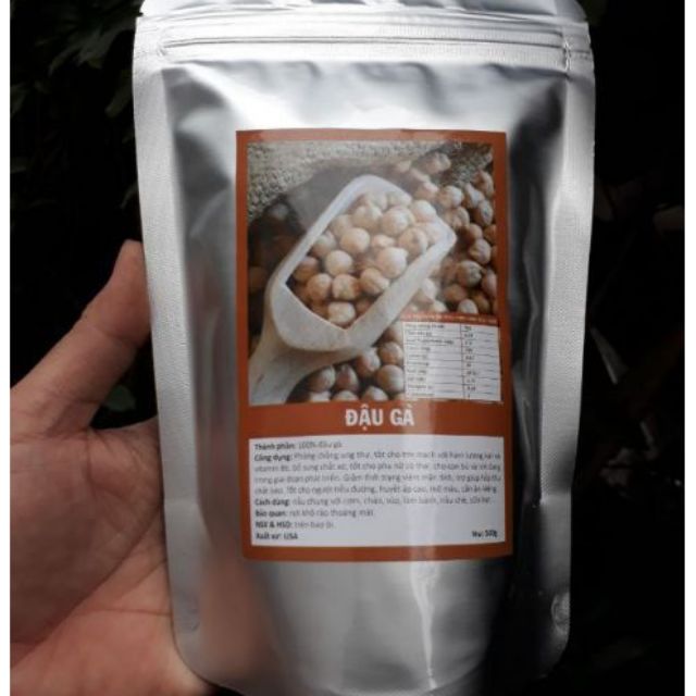 1kg hạt đậu gà mỹ oganic Nam Phi