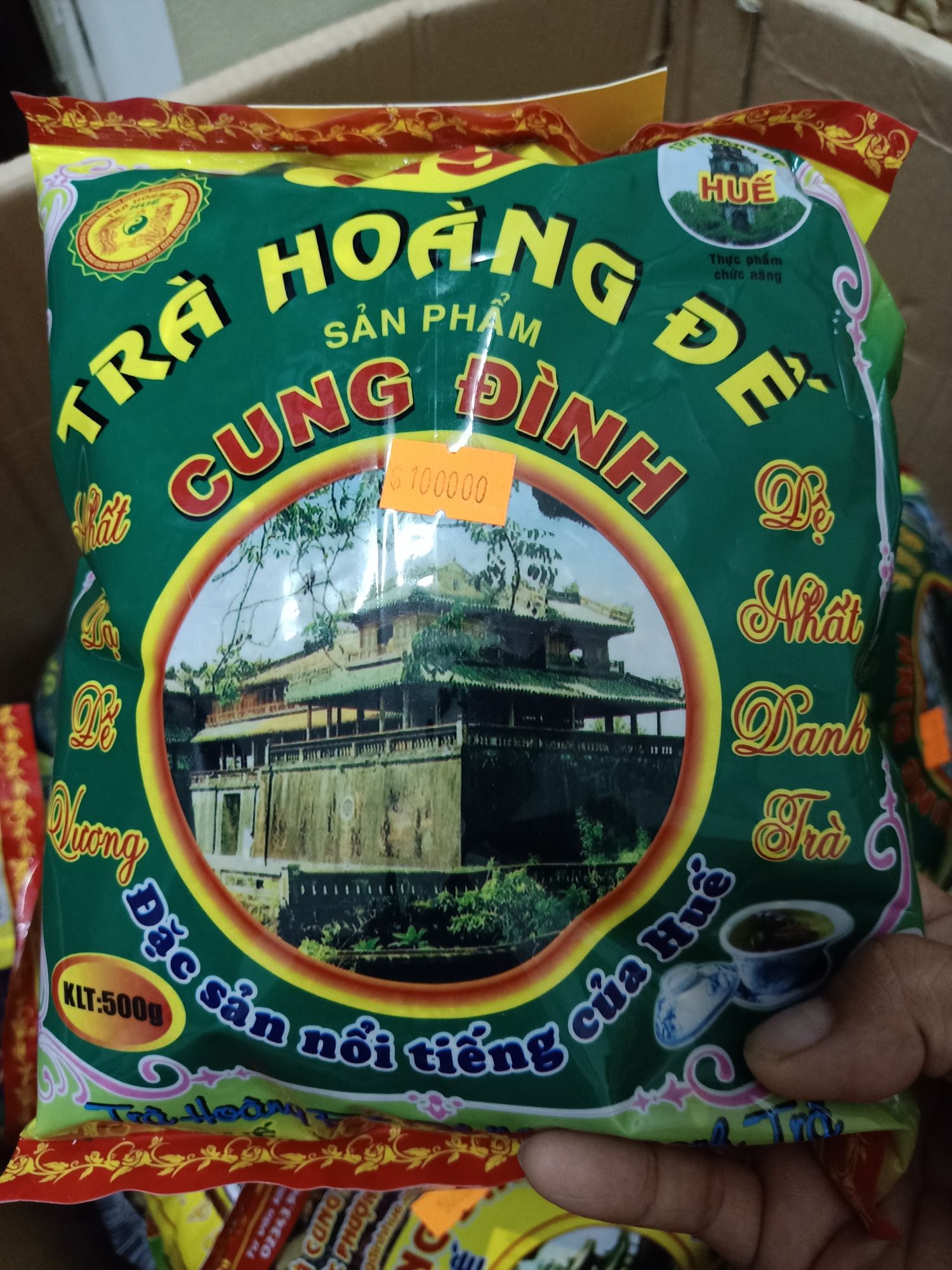 Trà cung đình huế g9 phương dung 500gr