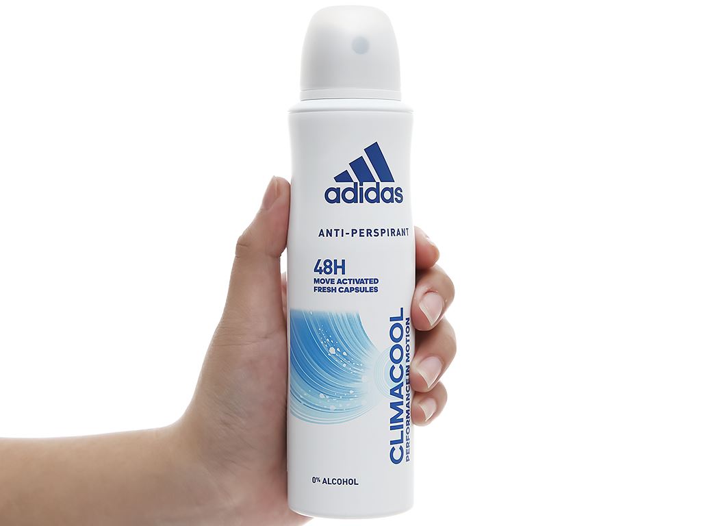 Xịt khử mùi toàn thân nữ Adidas Climacool 150ml
