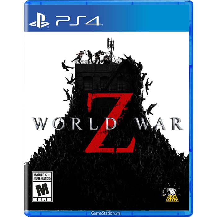 Đĩa game ps4: world war z