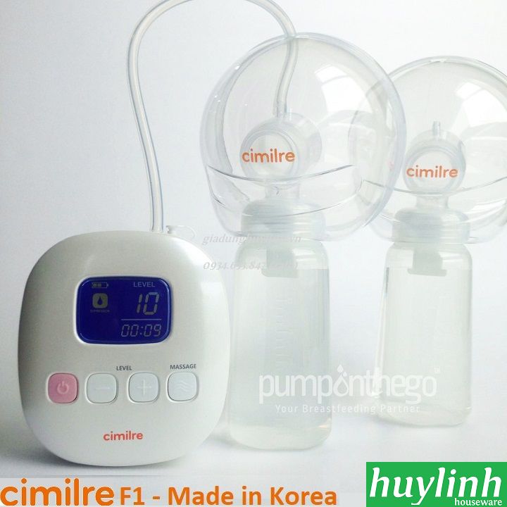 Máy hút sữa điện đôi Cimilre F1 - Hàn Quốc
