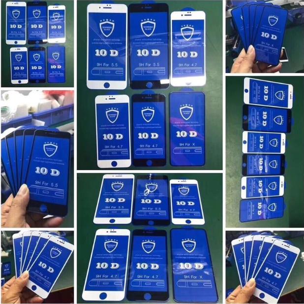 Cường Lực Full 10D Từ IP 6-XS-MAX Full Viền-Cảm Ứng Nhạy X2 - SIÊU TRONG-SIÊU BỀN Cho Iphone