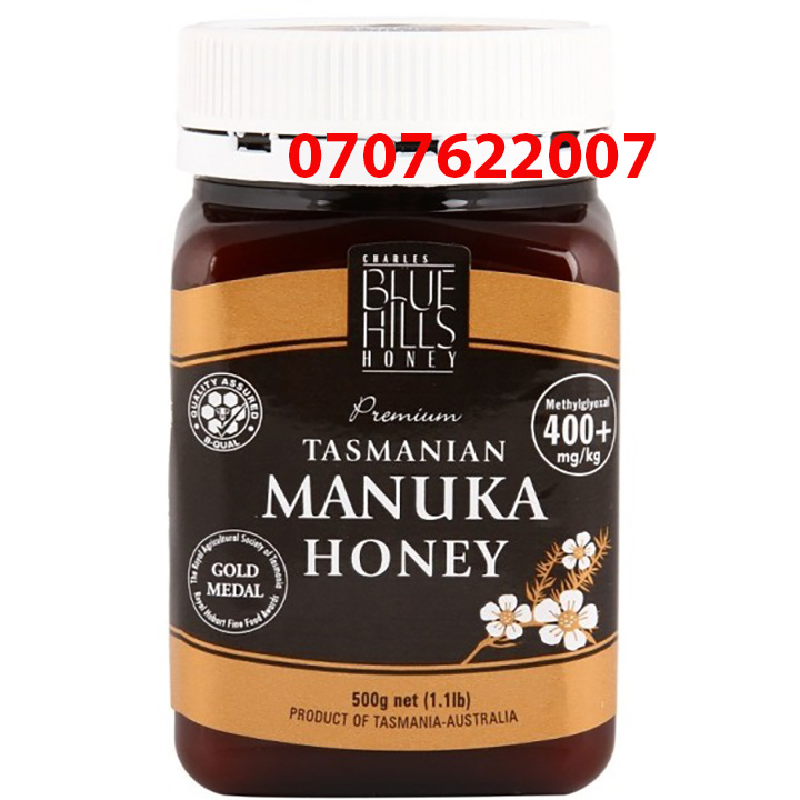 Mật ong manuka bluehills 400+ 500 gram