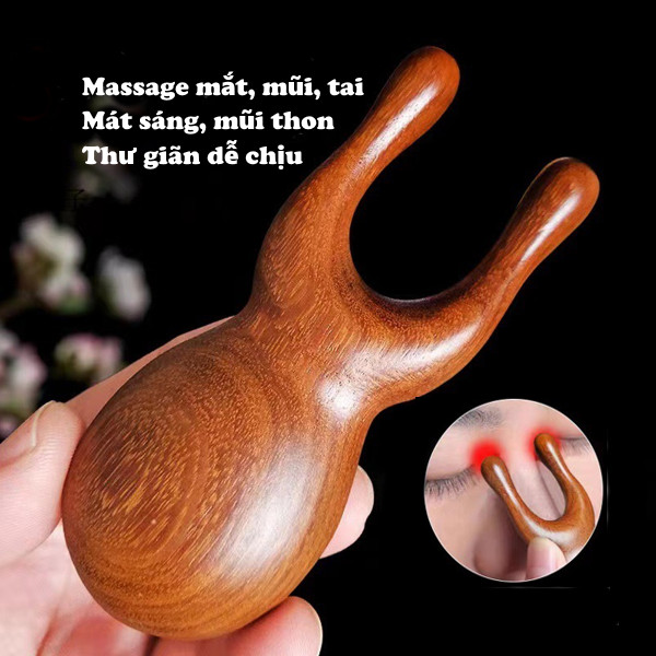Dụng cụ massage mắt mũi tai tăng cường thị lực, mặt thon gọn, thư giãn hiệu quả