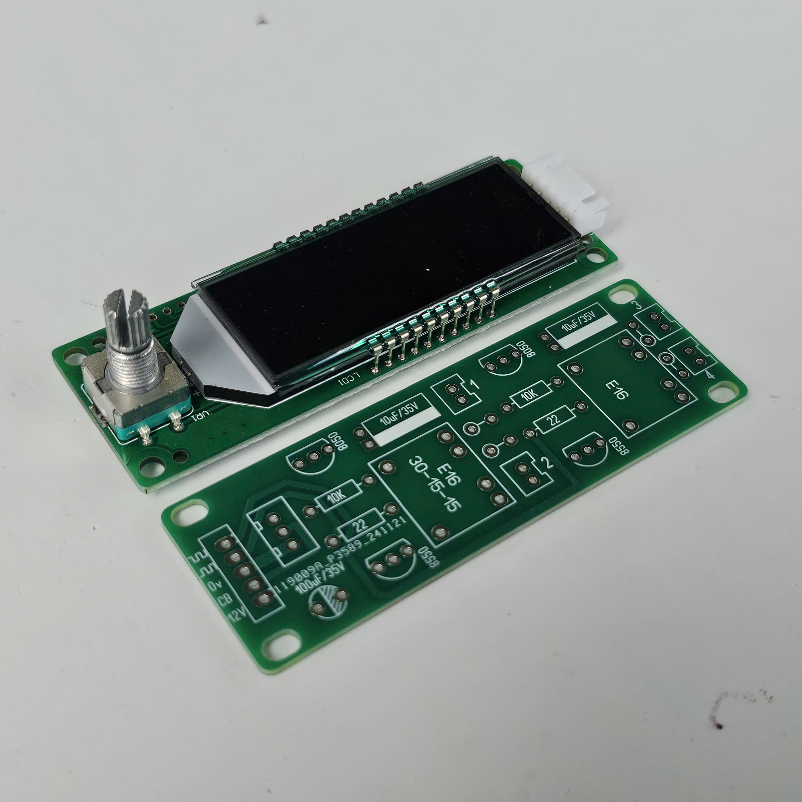 Mạch LCD băm CẦU H 3 chế độ kèm mạch lái (hiển thị điện áp)