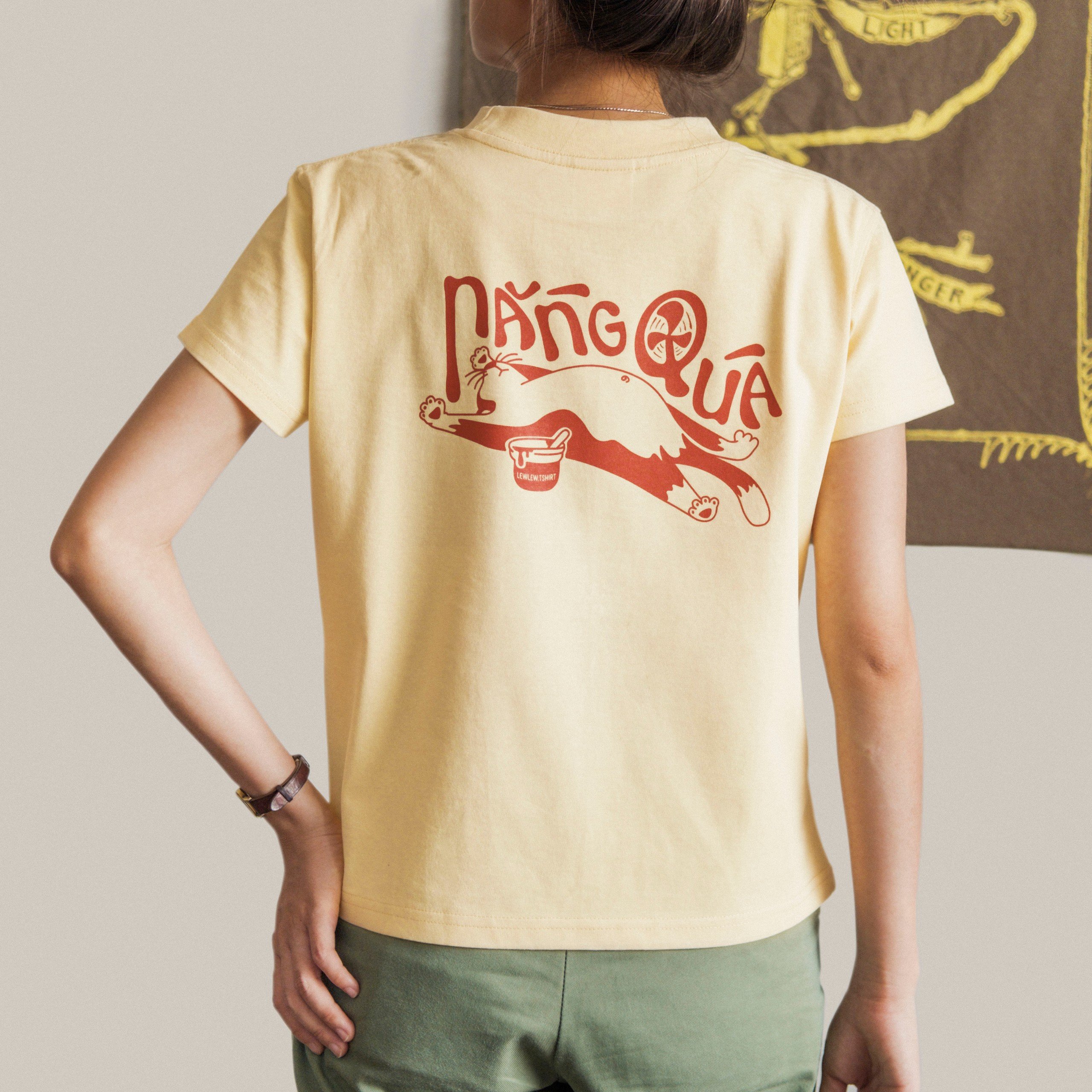 Áo thun nữ baby tee, áo thun cotton nắng quá tshirt - lew lew