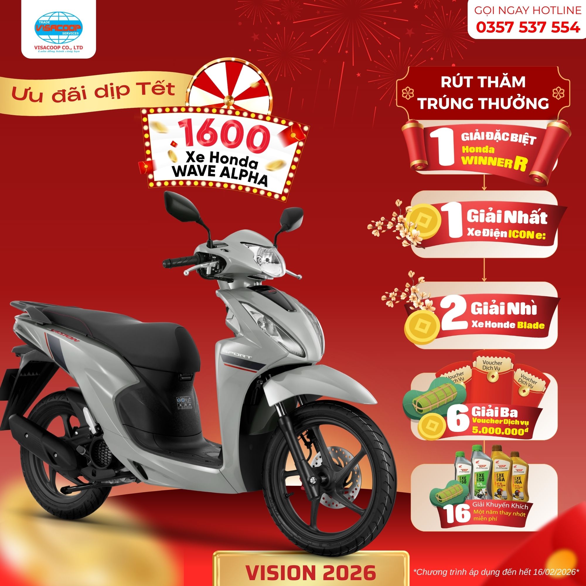 Xe máy Honda Vision 2026