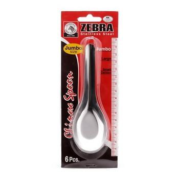 6 muỗng canh inox Zebra cỡ đại 100001 bền đẹp