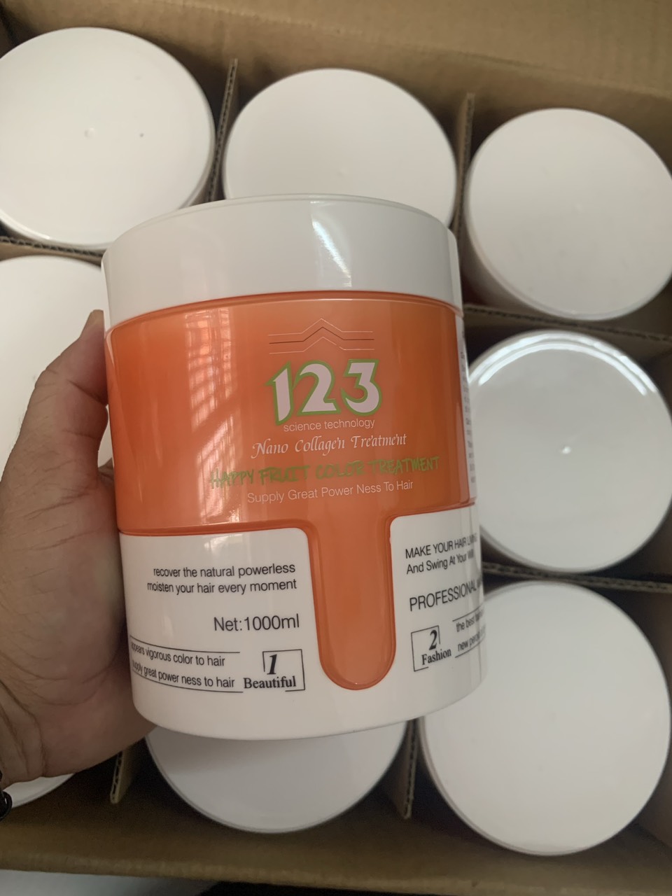 Hấp dầu nano collagen 123