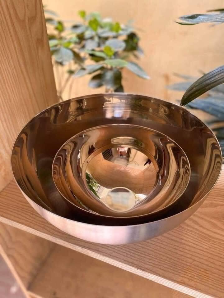 Bát inox trộn đồ khô, đồ nướng