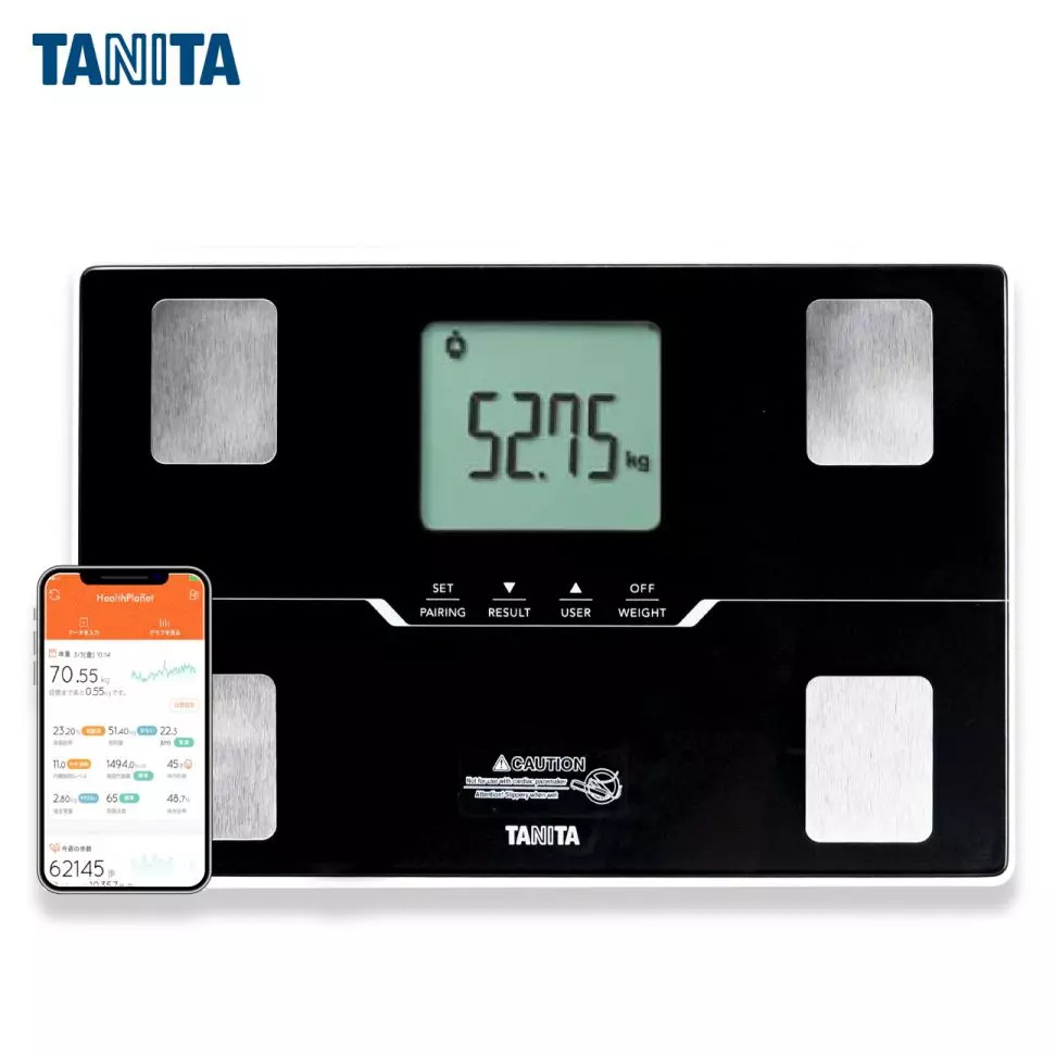 Cân phân tích cơ thể 10 chỉ số TANITA BC-402 chính hãng Nhật Bản kết nối điện thoại thông minh
