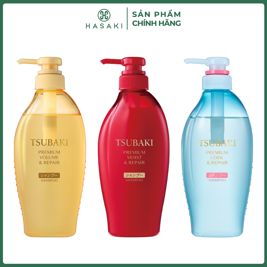 Dầu Gội Tsubaki Premium Repair Shampoo 450ml Mới Hasaki Sản Phẩm Chính Hãng