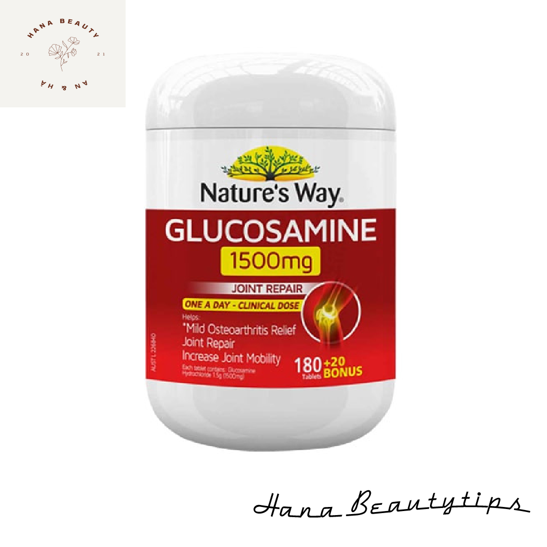 Viên uống bổ xương khớp Nature’s way glucosamine 1500mg joint repair 200 viên