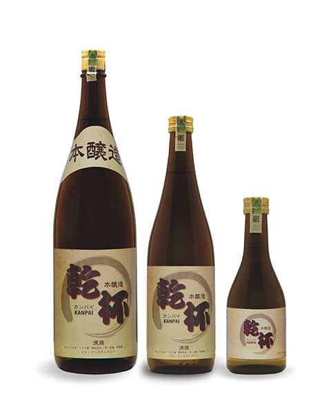 Rượu Sake Kanpai 140 Chai 300 ml / 720 ml / 1.8 L