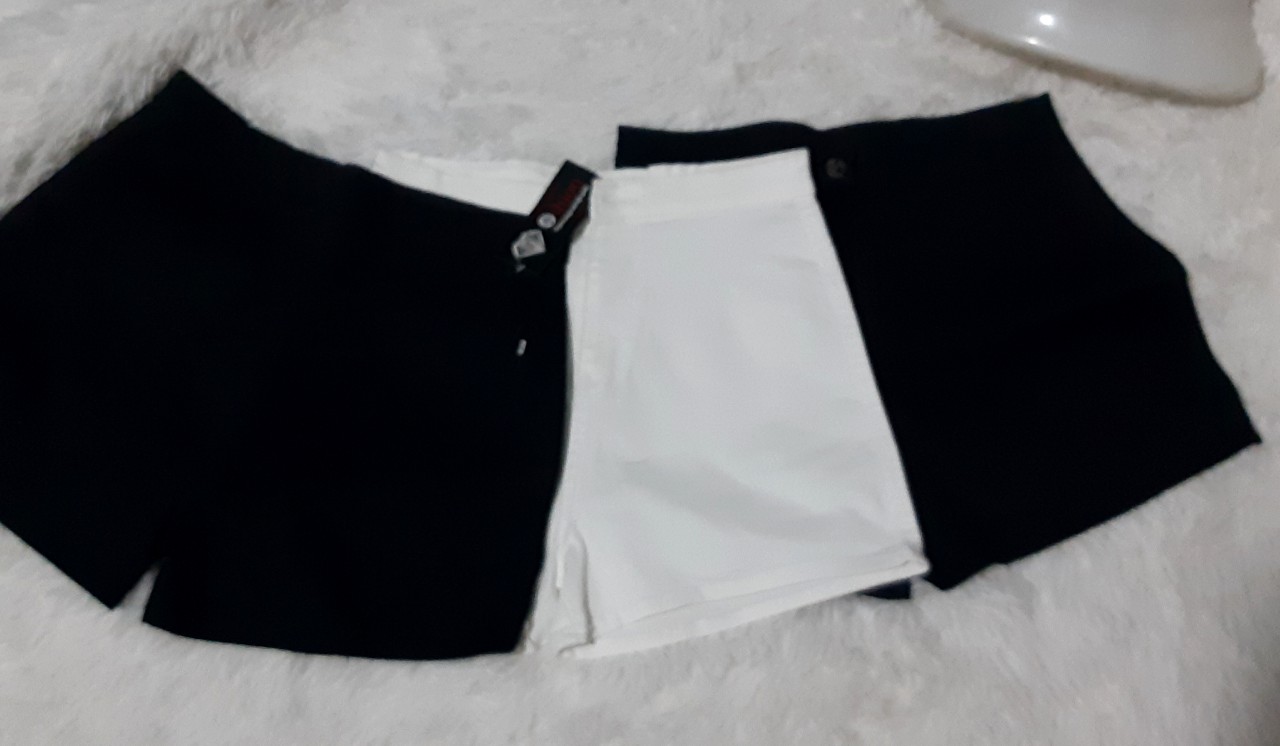 Quần short kaki lưng cao co giãn nữ - quần đùi kaki nữ
