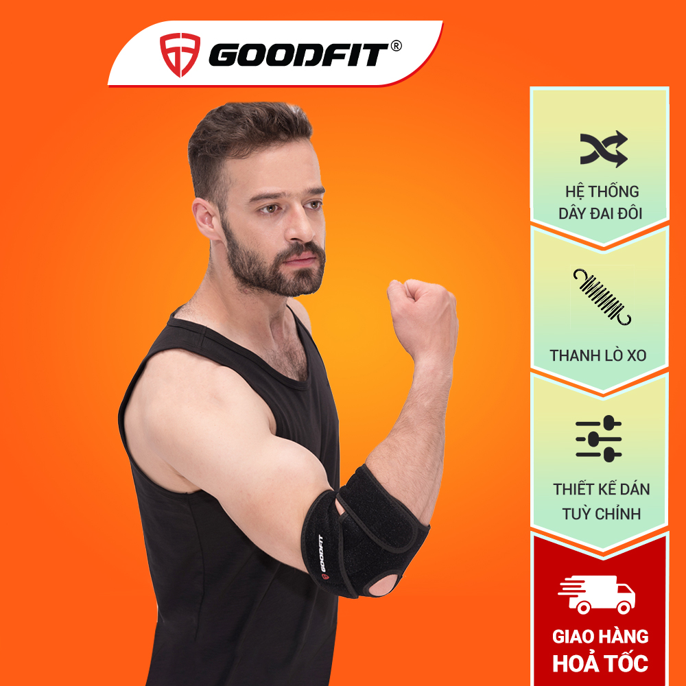 Băng bảo vệ khuỷu tay, băng khuỷu tay, bó khuỷu tay GoodFit GF401E