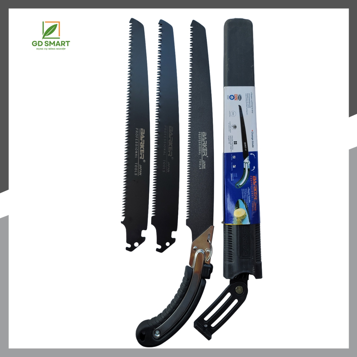 Cưa barker sk5 nhật bản cầm tay cưa cành to thân gỗ cao cấp 350mm - dụng cụ bonsai hàng nhật