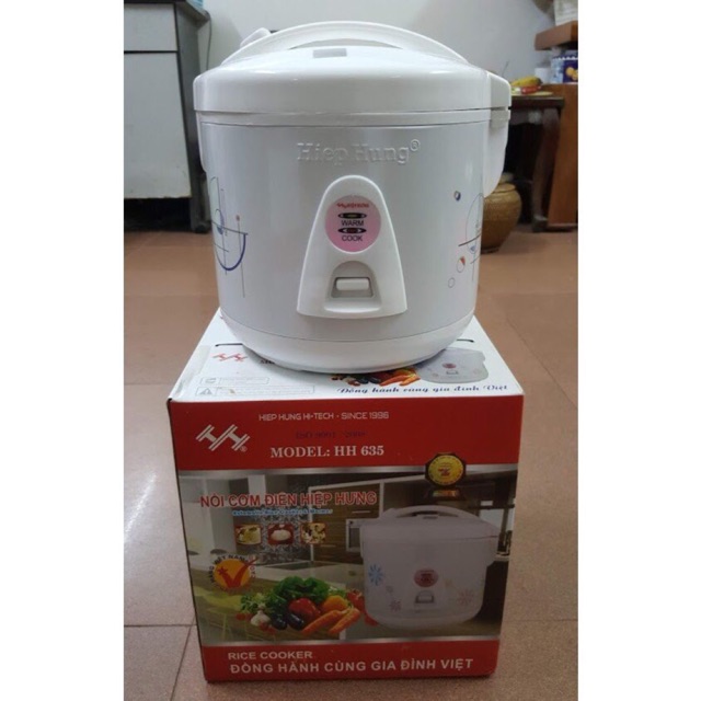 Mã 2010ELSALE hoàn 7 đơn 300K Nồi Cơm Điện Hiệp Hưng HH635 1.0 lít