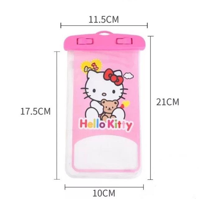 Túi chống nước đa năng hình Hello Kitty cho điện thoại