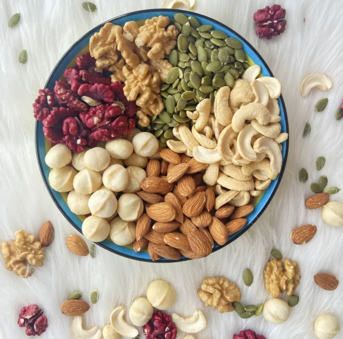 Hạt dinh dưỡng cao cấp mix 7 vị hộp 150g/500g