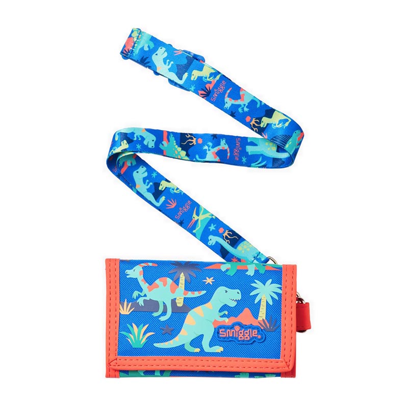 Ví smiggle movin' lanyard wallet blue - igl440985blu