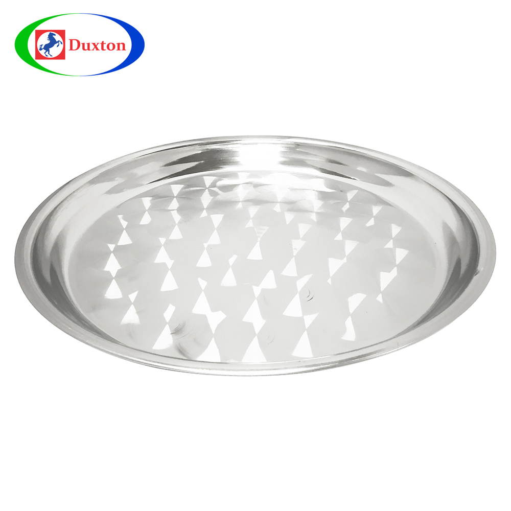 Mâm tròn inox Duxton DG-50MT 50cm
