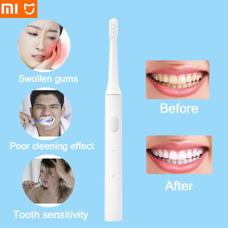 Bàn chải đánh răng điện Mijia T100 bàn chải đánh răng siêu âm bàn chải