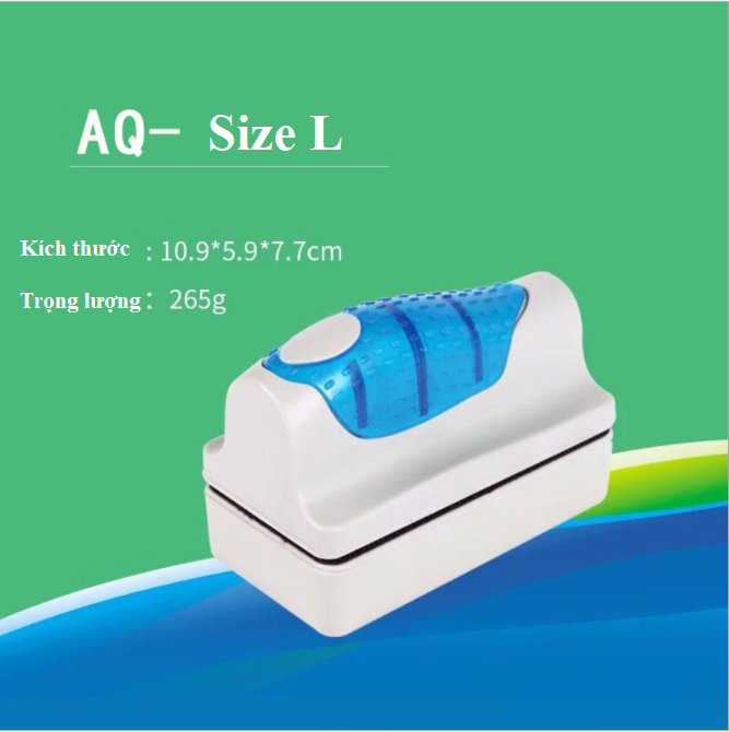 Nam châm hít chà hồ cá - vệ sinh hồ cá size to L