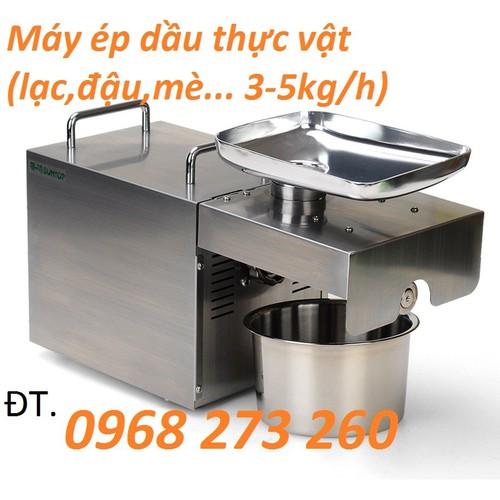 Máy ép dầu lạc,thực vật mini gia đình GD03 công nghệ Đức
