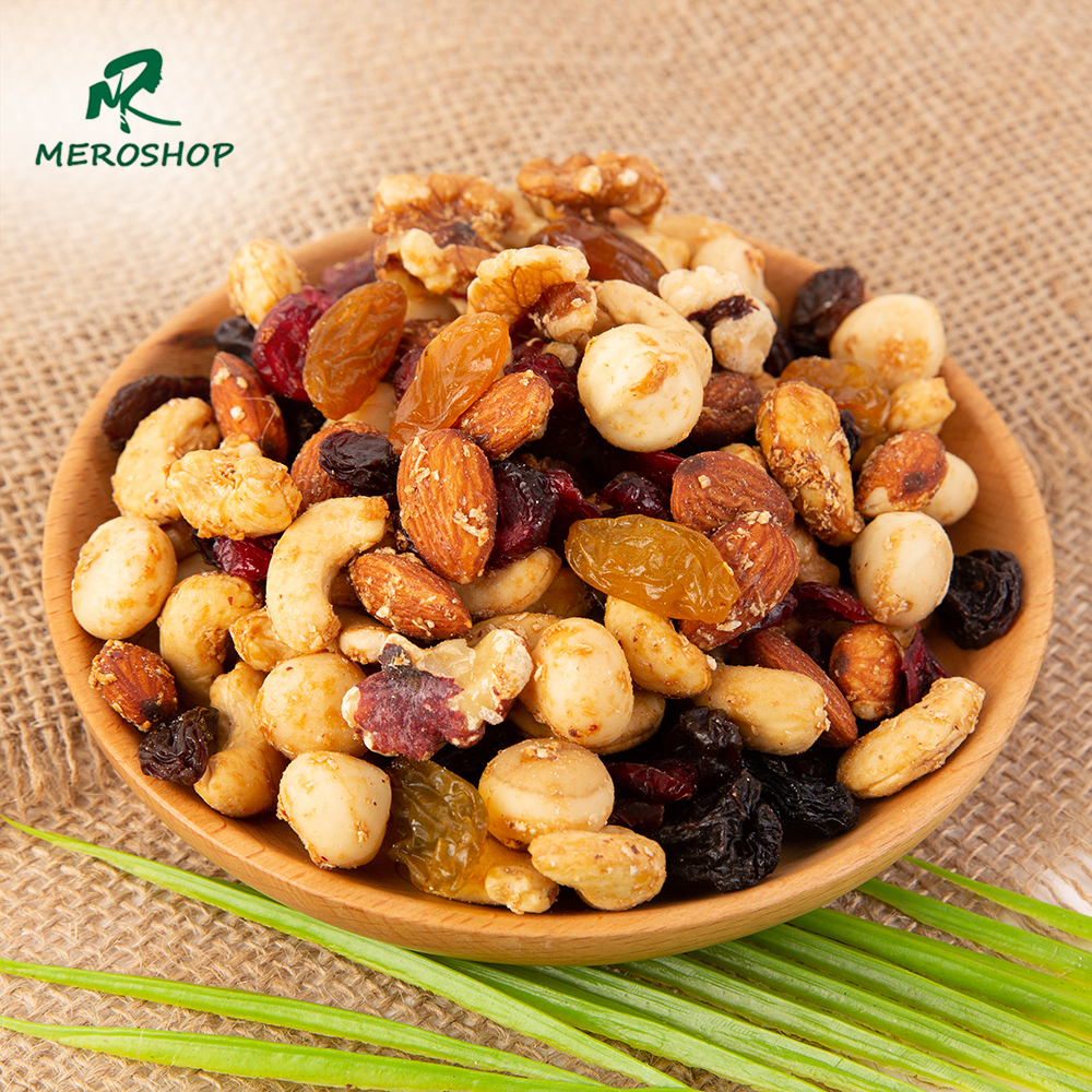 500gram granola 100% hạt - ngũ cốc siêu hạt nướng mật ong