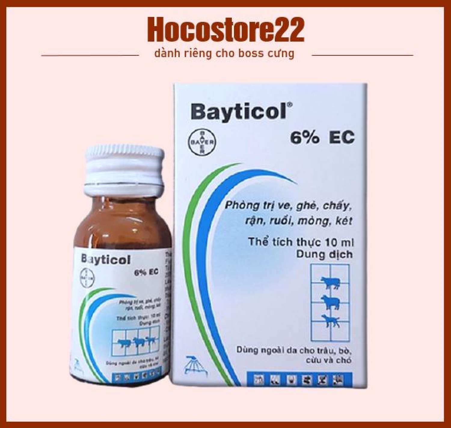 Thuốᴄ xịt ve rận cho chó và làm sạch môi trường BAYTICOL
