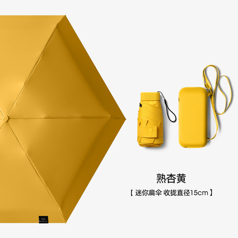 Ô Gấp Gọn Mini Hình Viên Thuốc Nhỏ Gọn Tiện Dụng, Dù Chống Nắng, Chống Tia Cực Tím Gấp Gọn Chống UV