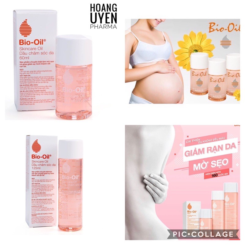 Tinh dầu Bio Oil dưỡng da, chống rạn da - 60ml