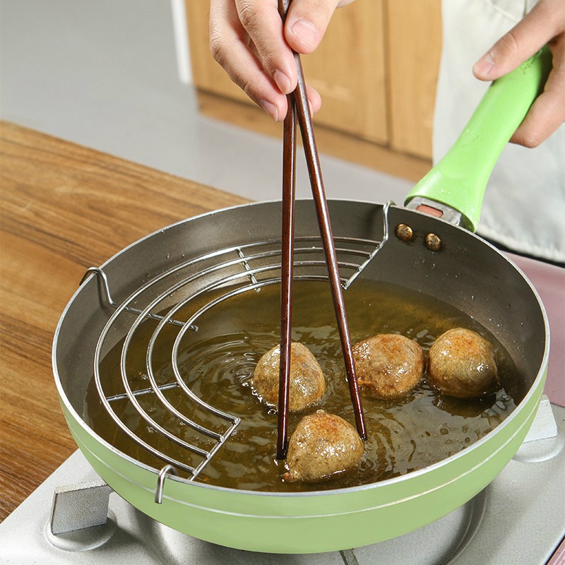 Vỉ gác chảo chiên ráo dầu 24-28cm