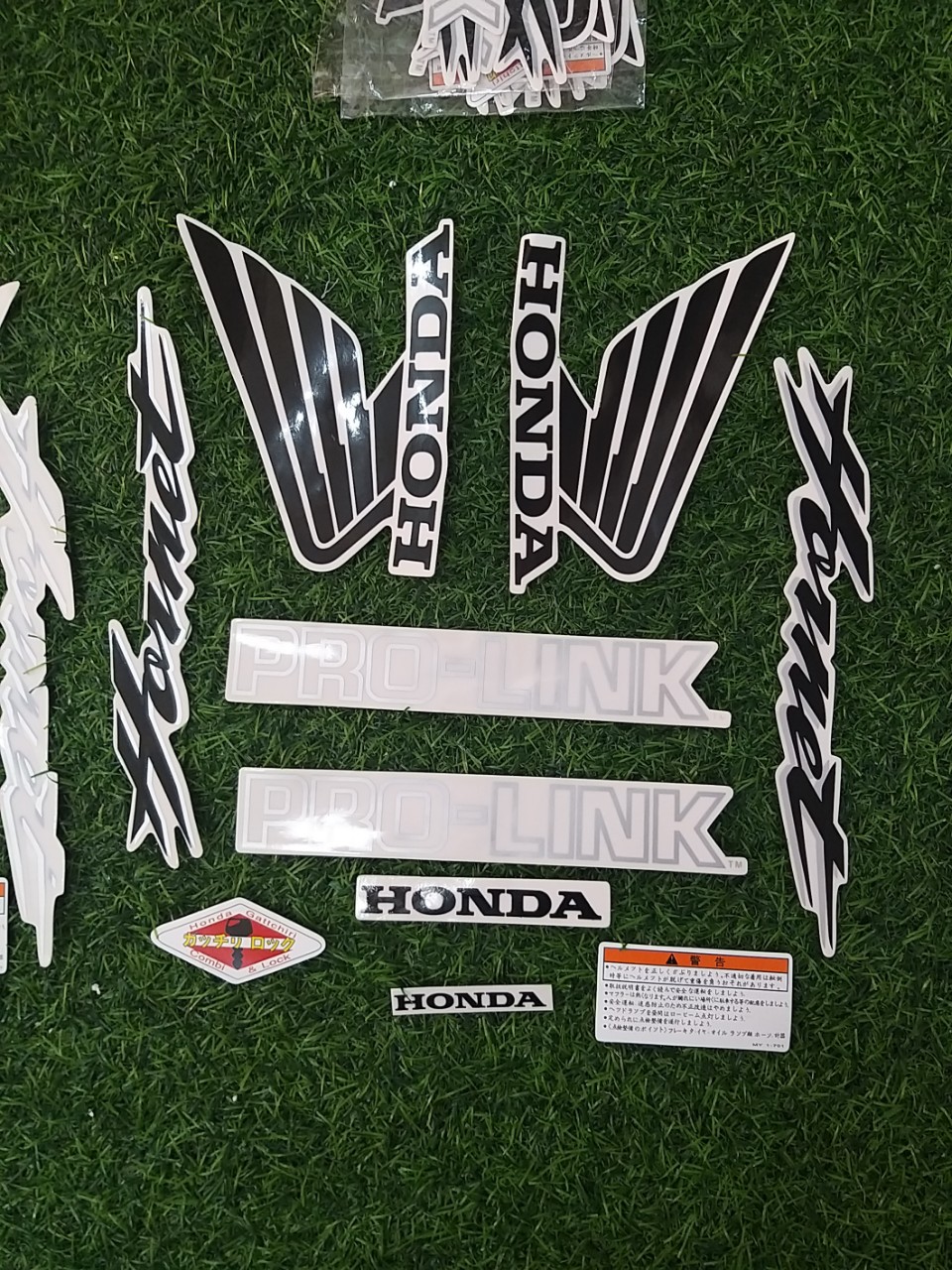 Bộ tem Hornet Honda Hornet đen