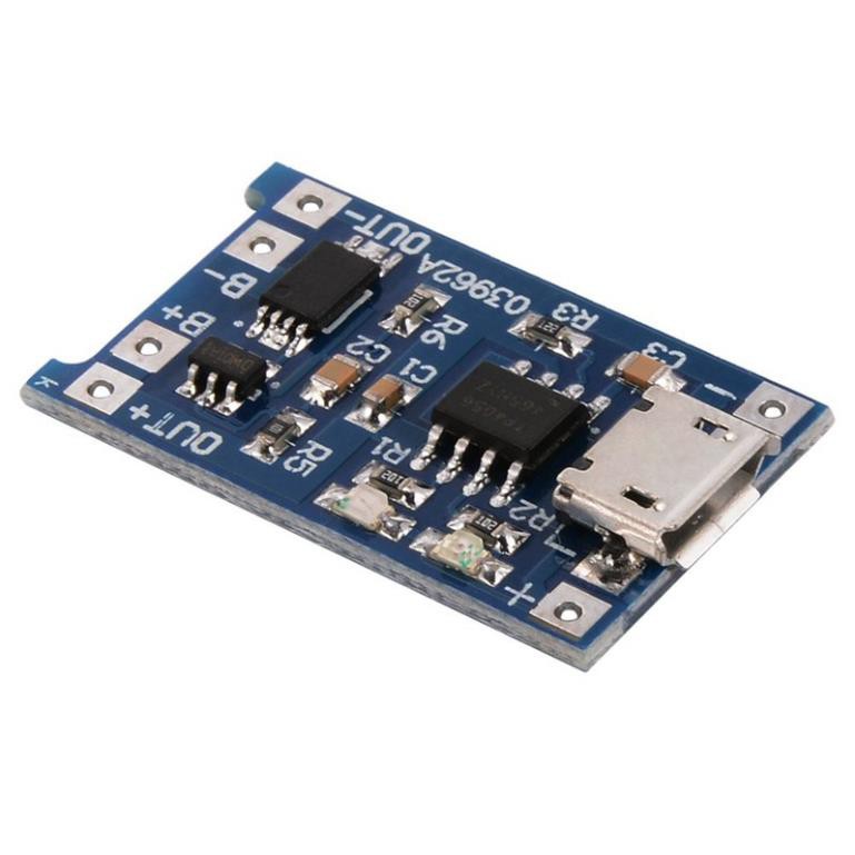 Mô đun sạc pin 1a 5v tp4056 microusb